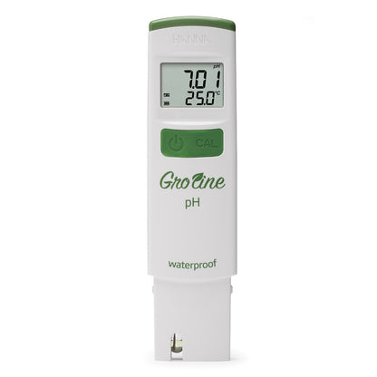 Medidor De Ph Groline 0.00 A 14.00 Impermeable Hanna