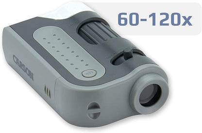 Microscopio De Bolsillo 60-120x Carson