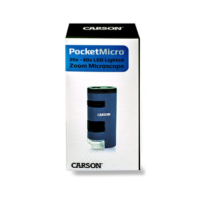 Microscopio De Bolsillo 20-60x Led Carson