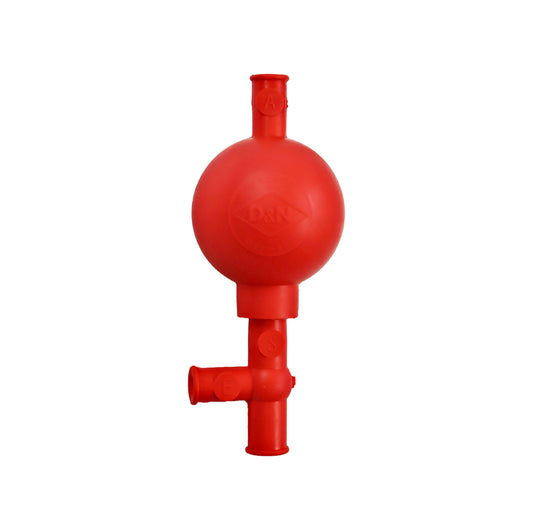 4700001 - Succionador De Pipeta 3 Vías Rojo D&N