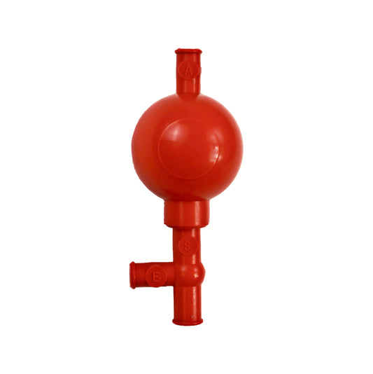 4709908 - Succionador De Pipeta 3 Vías Rojo Silicón D&N