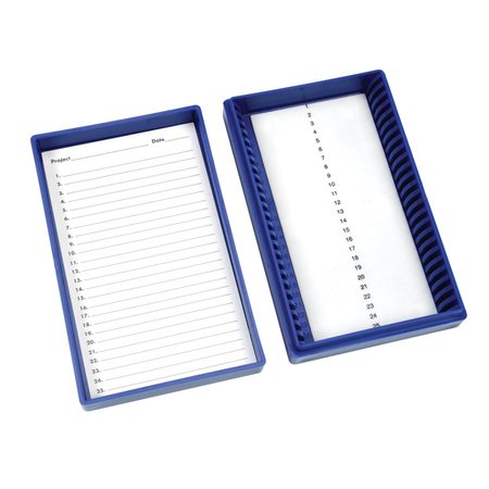 HS15989A – Caja Para 25 Preparaciones De Plástico Azul Heathrow