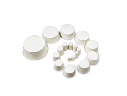 TH-1 - Tapón De Hule Blanco #1 Nacional